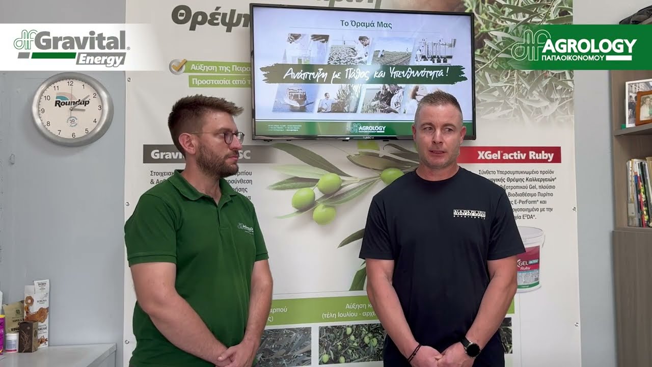 Gravital® Energy στην Επιτραπέζια Ελιά