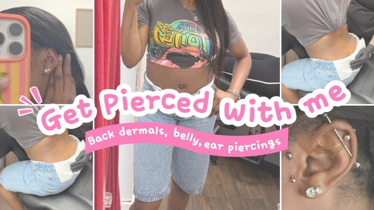 Getting MORE piercings | Intrusive thoughts WON✨ | Back dermals + more