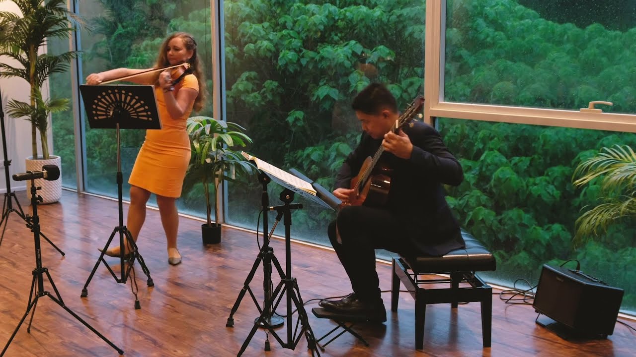Celso Machado - Sambossa - violin guitar duo