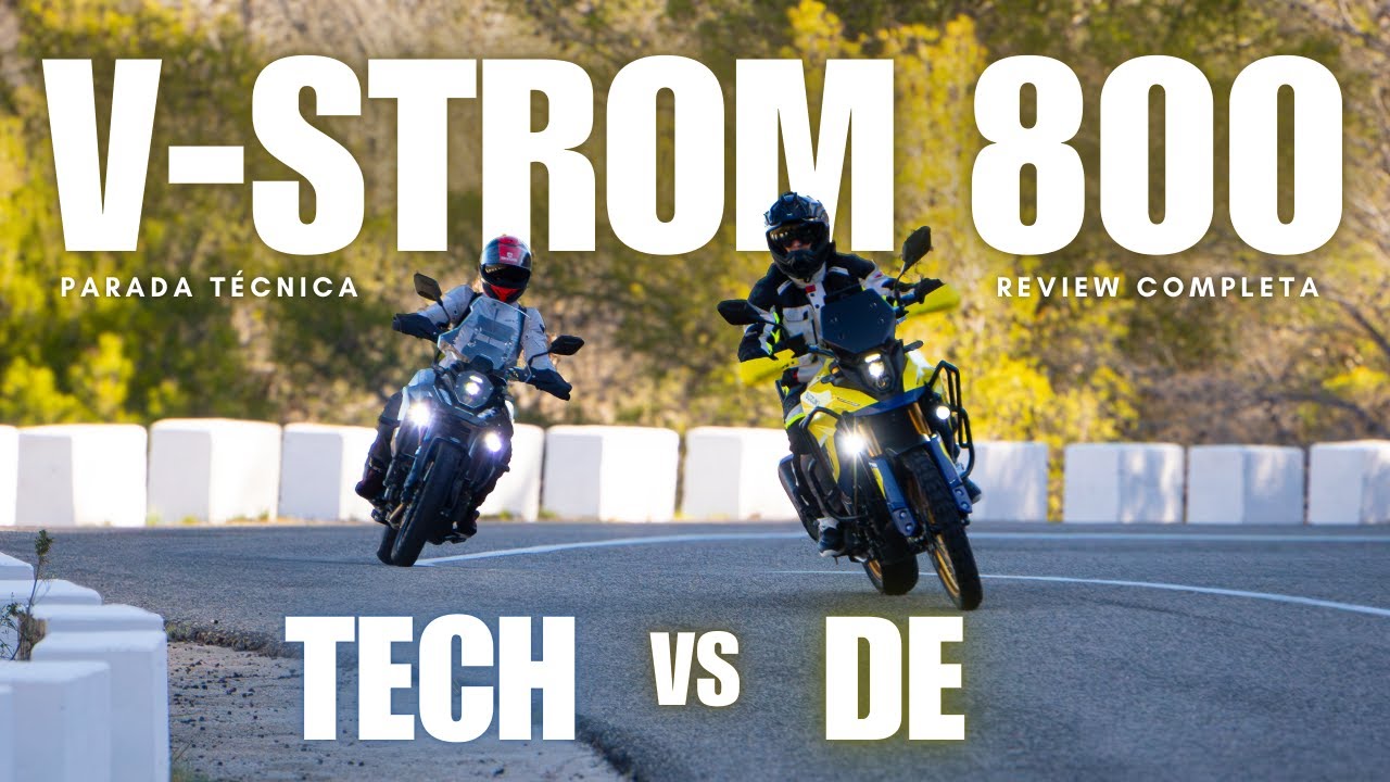 Comparativa Suzuki V-Strom 800 Tech vs 800 DE: ¿Cuál es la Mejor Opción?