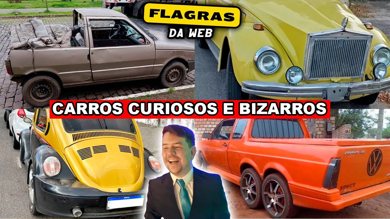 CARROS CURIOSOS E BIZARROS NO FLAGRAS DA WEB! #22
