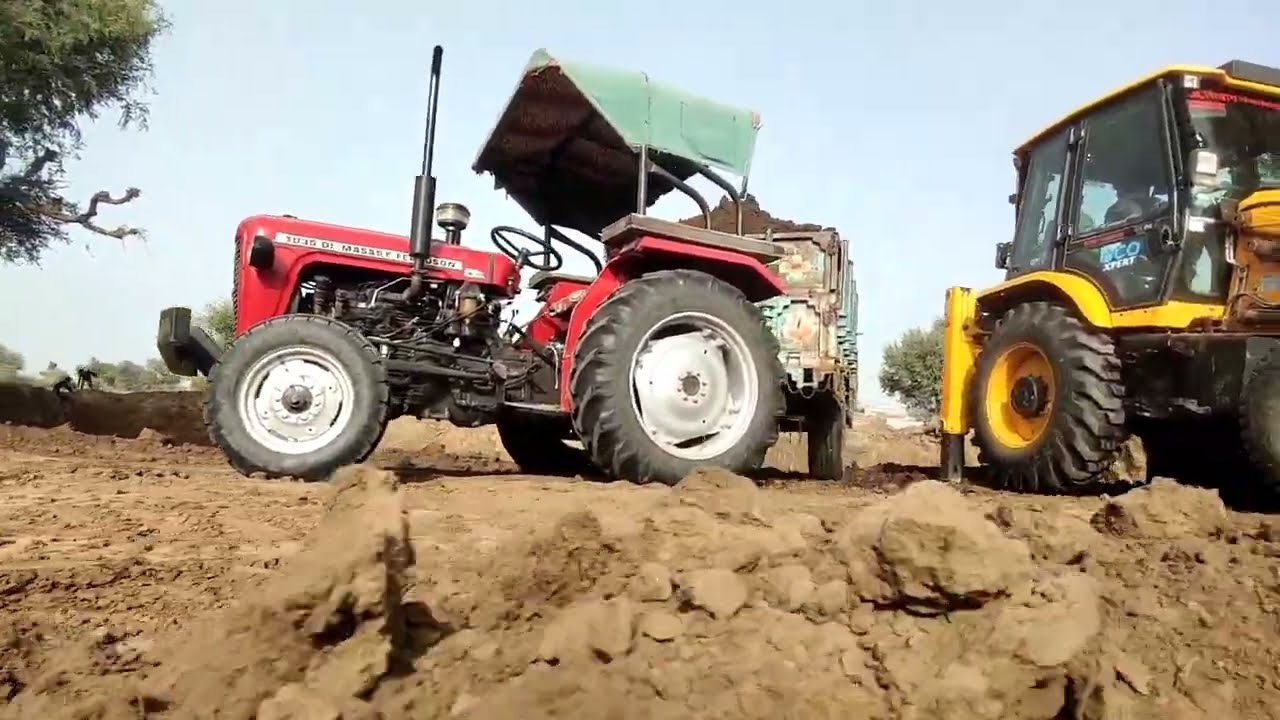New JCB की छत कितनी कमजोर होती हैं?🤔🔥How weak are the roof of the new JCB? #new jcb
