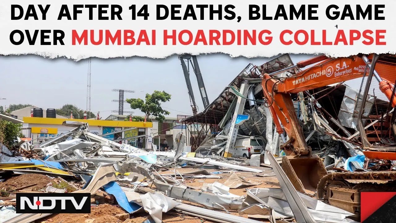 Mumbai Hoarding News | Day After 14 Deaths, Blame Game Over Mumbai Hoarding Collapse