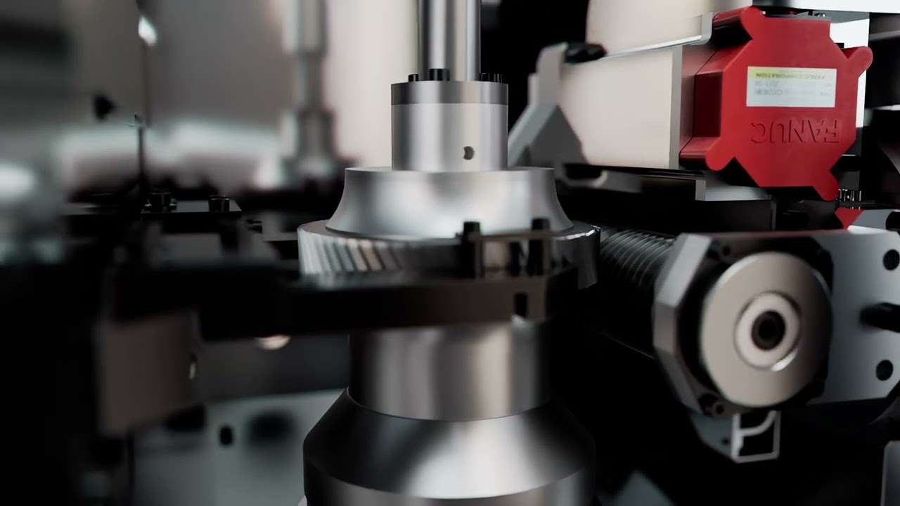 NIDEC GE25CF Hobbing and Cut Chamfer