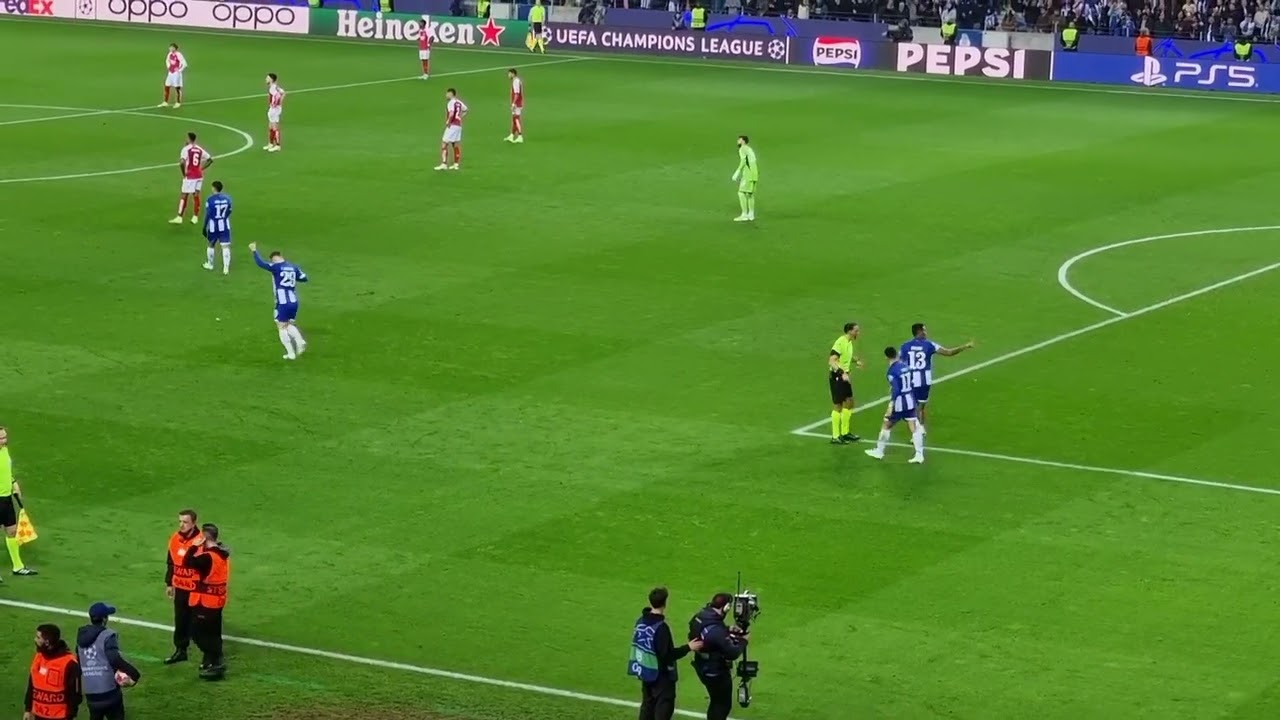 Festejos do GOLO e final do jogo | FC Porto 1-0 Arsenal | Oitavos de Final Champions League 23/24