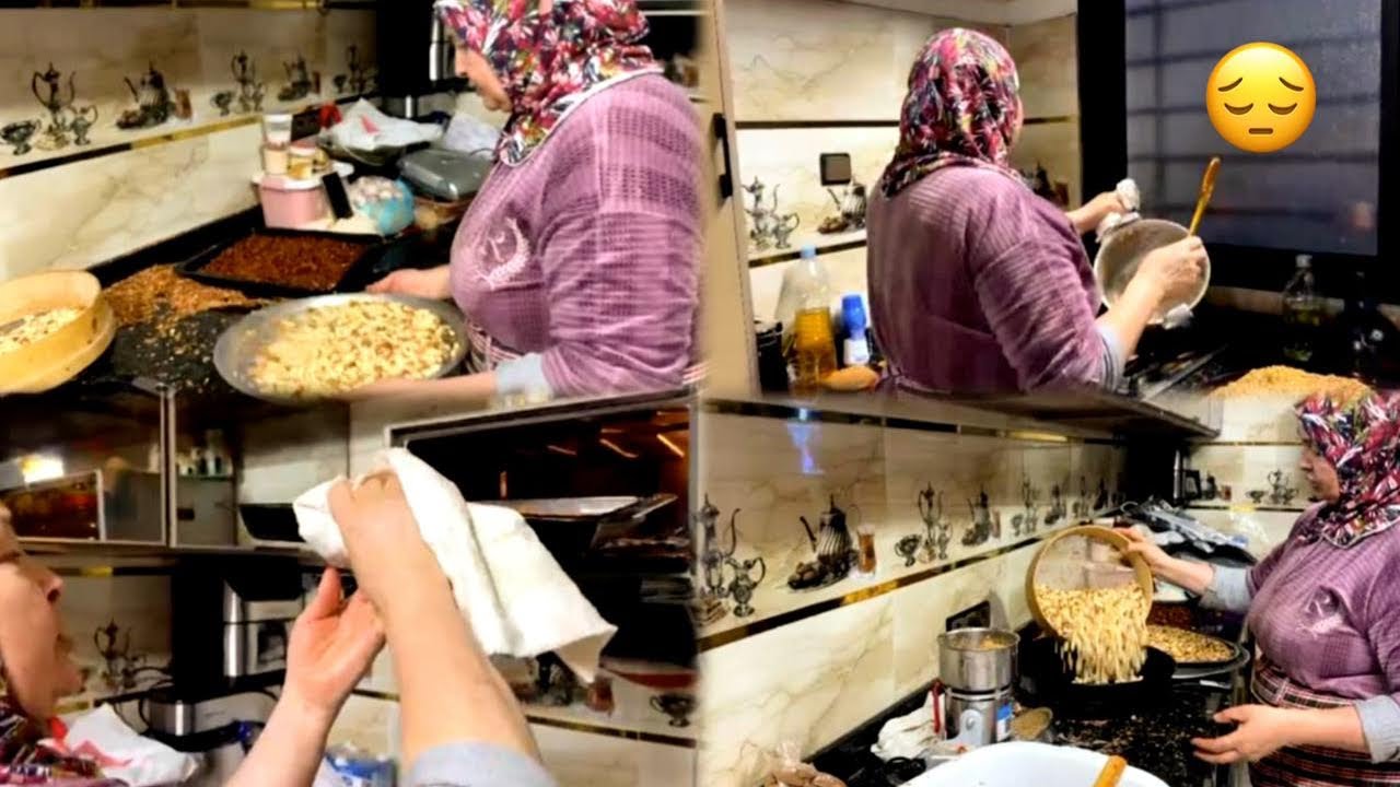ليوم خلطنا سفوف امي عيات اهيا وامينة وايمان😡