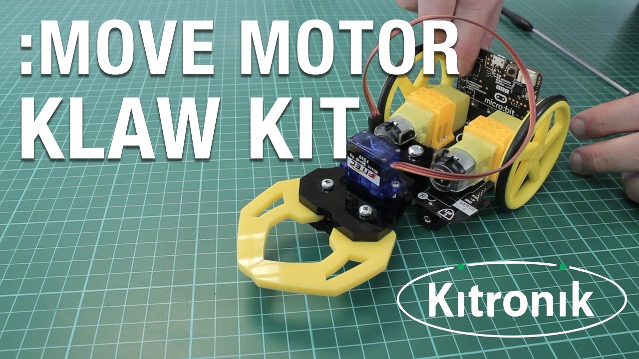 Kitronik :MOVE Motor for micro:bit Klaw Kit