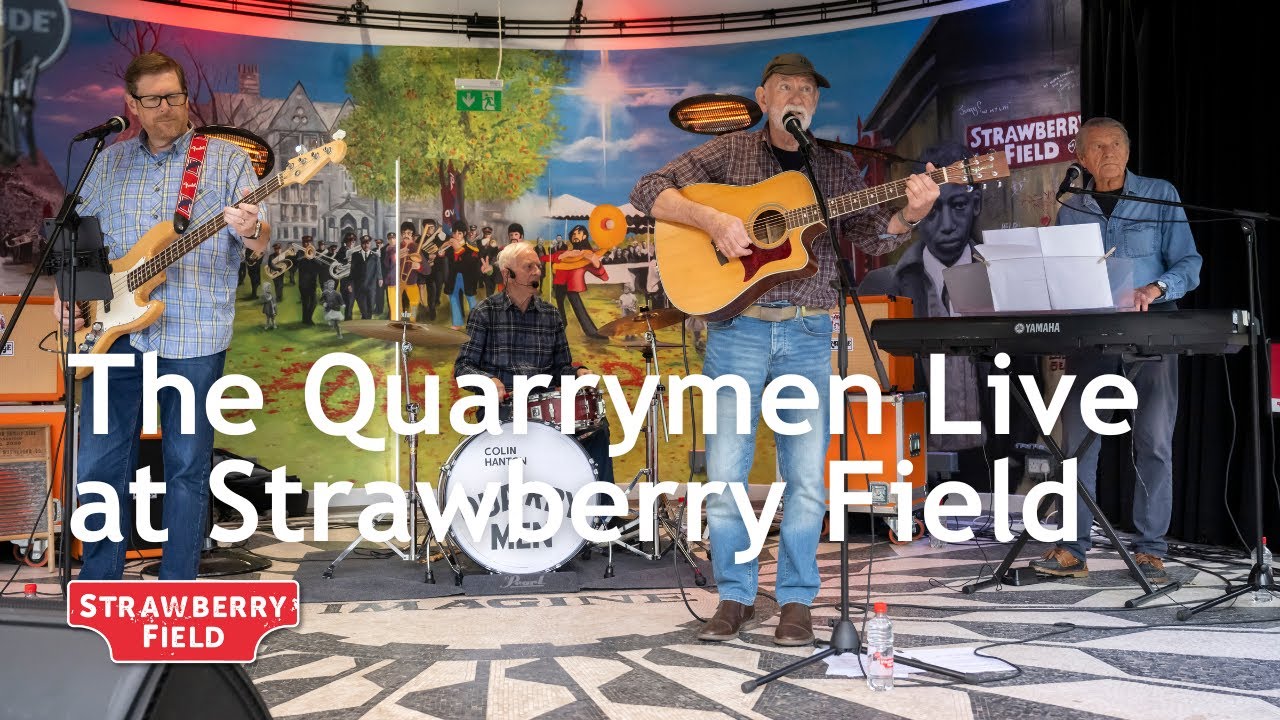 The Quarrymen Live at Strawberry Field Liverpool on 9 October 2025 for John Lennon’s 85th Birthday