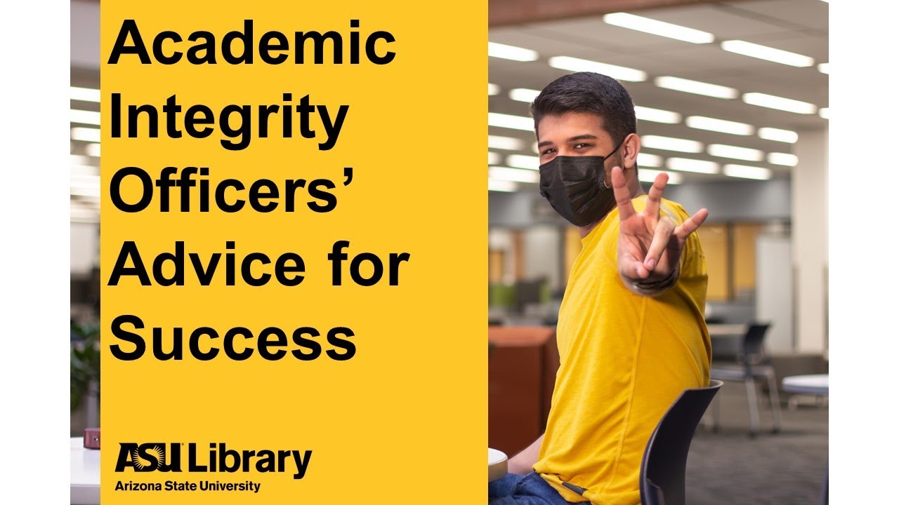 Academic Integrity Officers' Advice for Success