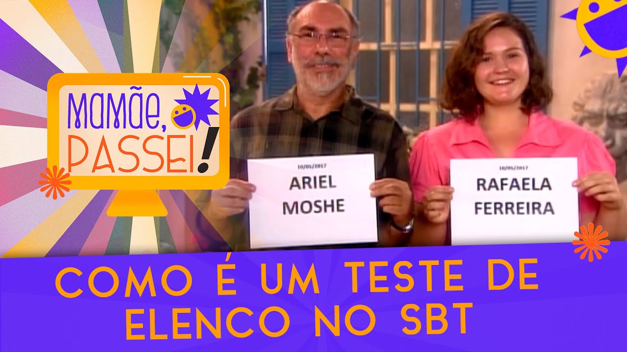 Como funciona um teste de elenco? | Mamãe, Passei!