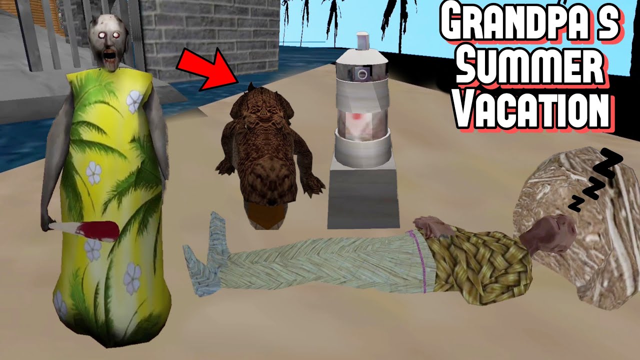Grandpa is Enjoying His Summer Vacation in Granny 3