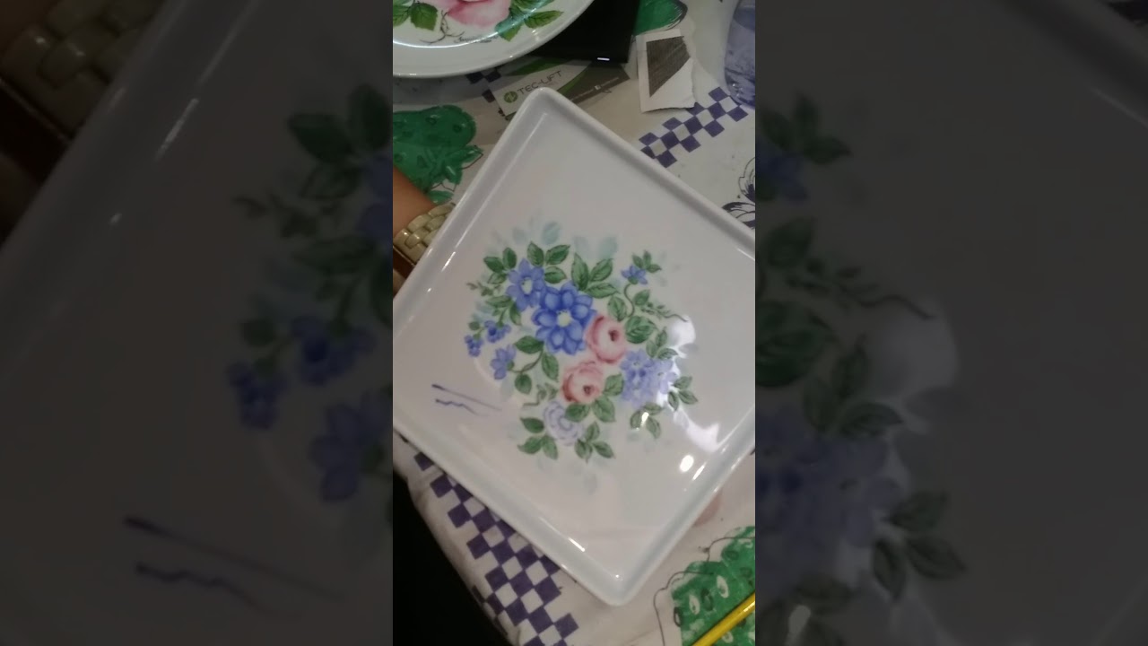 Pintando porcelana
