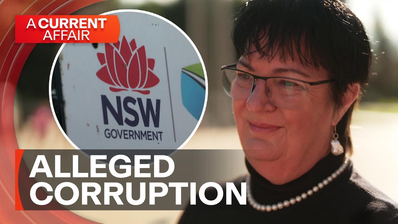 Whistleblower gives evidence in investigation into alleged government corruption | A Current Affair