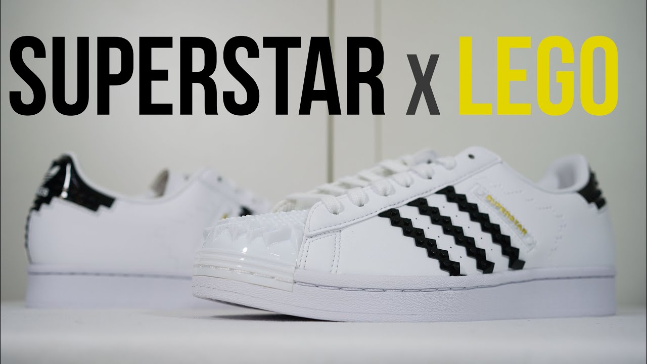 ADIDAS SUPERSTAR x LEGO (white): Unboxing, review & on feet