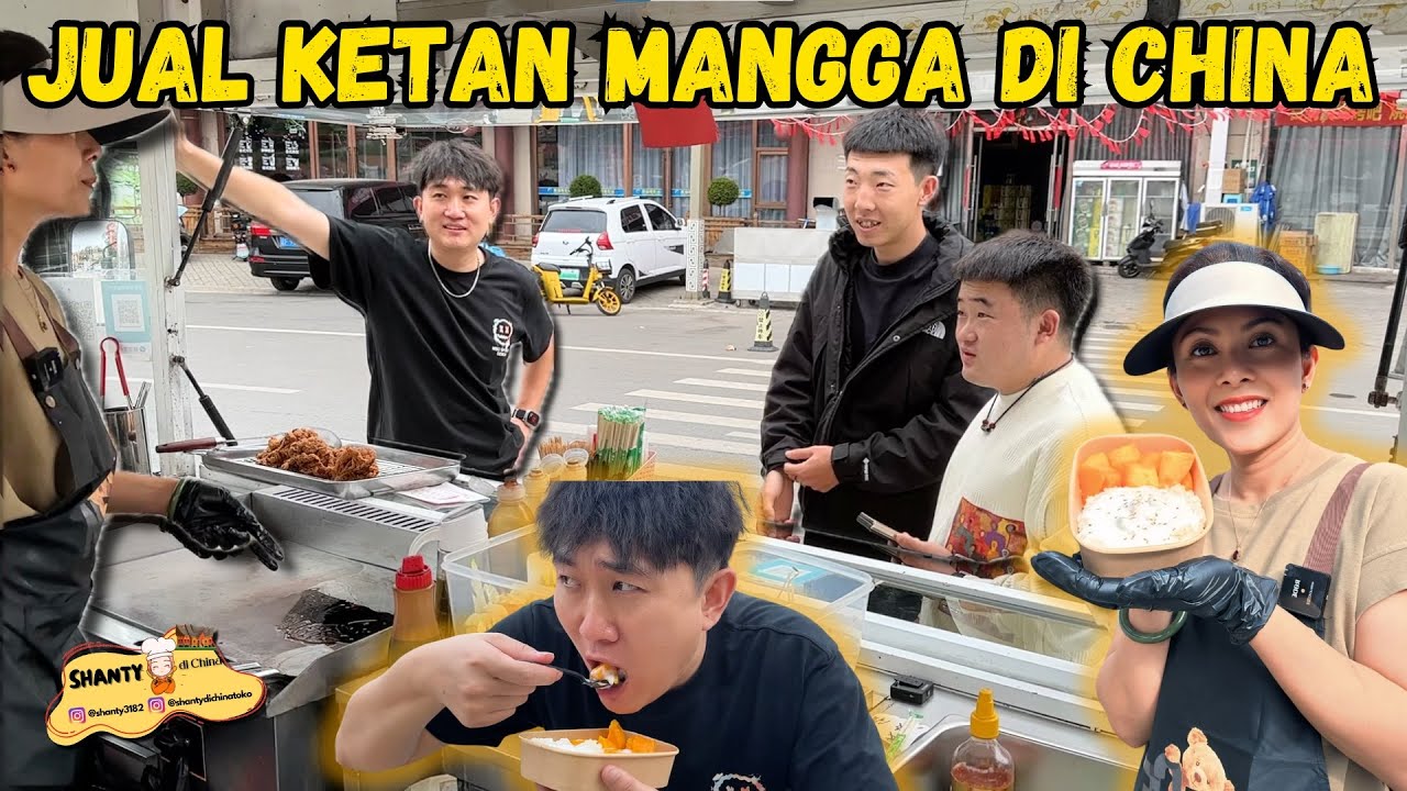 JUAL KETAN MANGGA DI CHINA, BANYAK YANG PENASARAN DAN BILANG AROMA SANTAN + KETANNYA WANGI POL! 🤣
