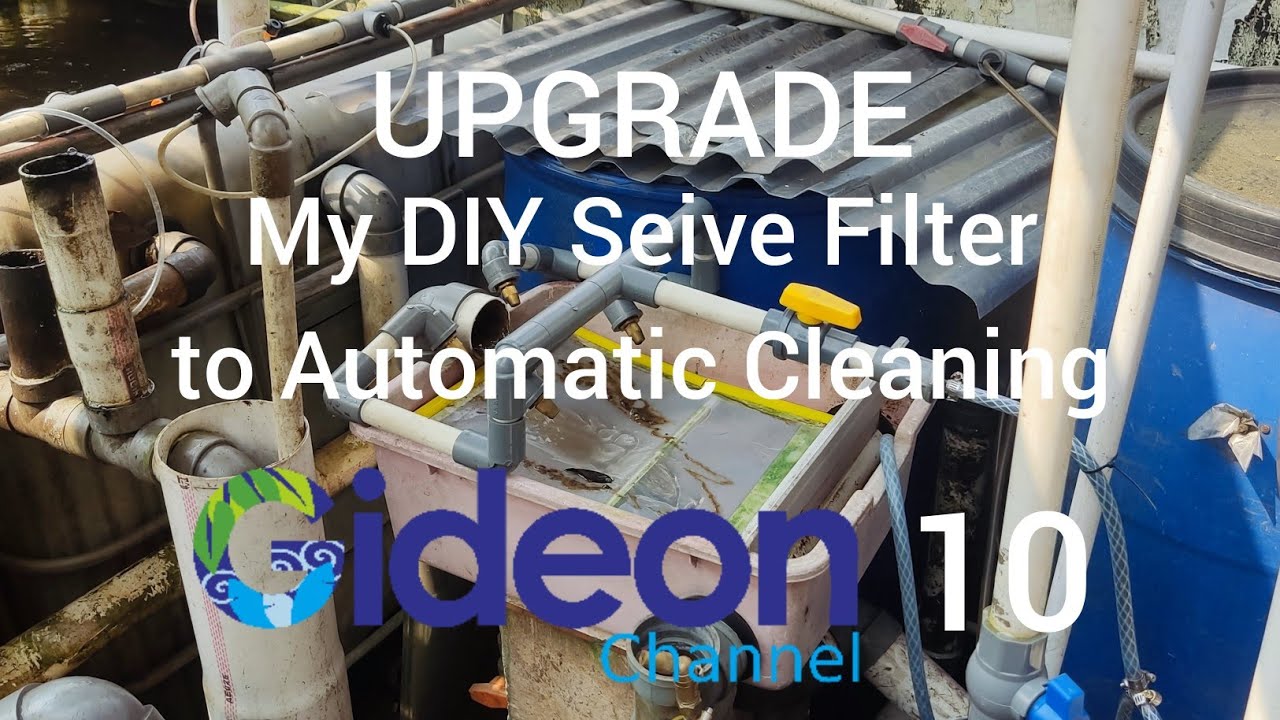 10 Automatic Cleaning DIY Seive Filter