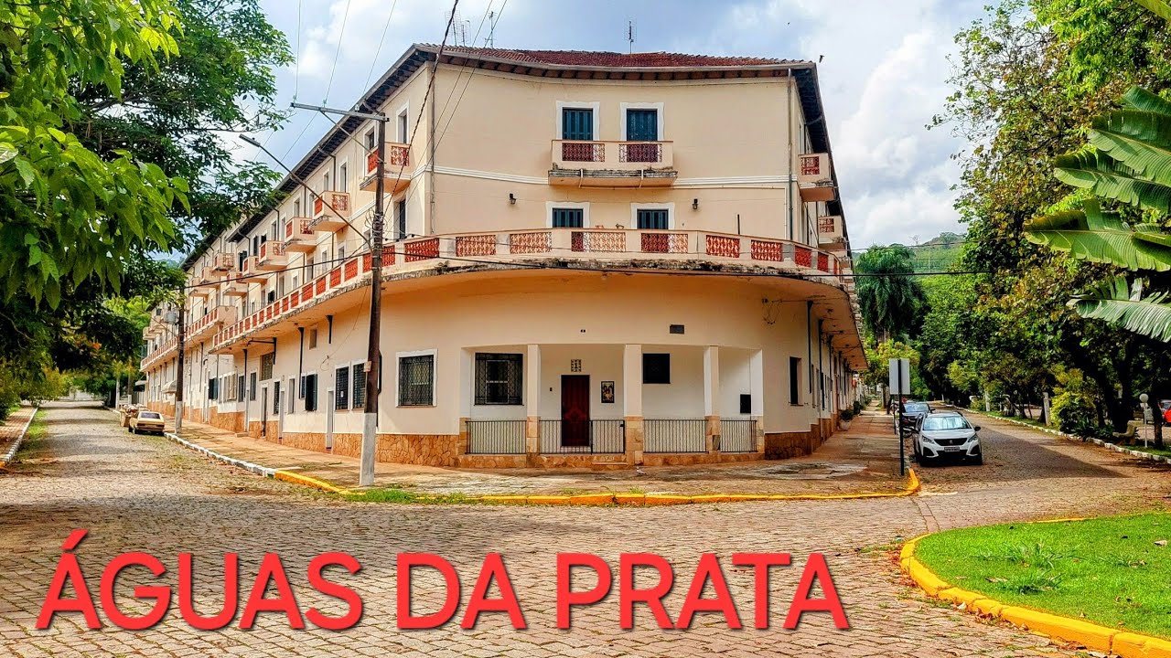 ÁGUAS DA PRATA-SP Um Passeio Urbano!! Seguindo à pé