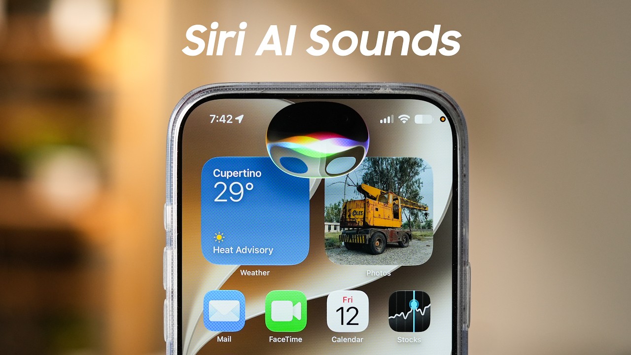 iOS 27 Siri AI Sound Effects And Animation