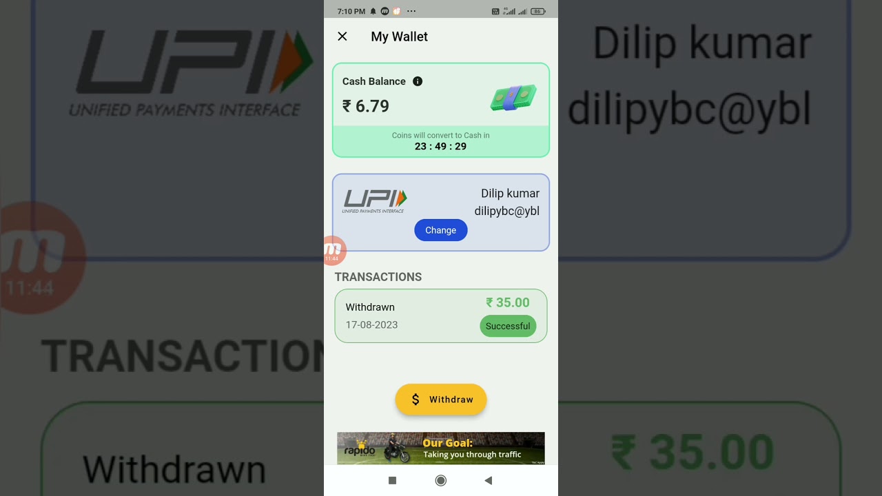 New Self Earning App 2023 / Paisa Kamane Wala App