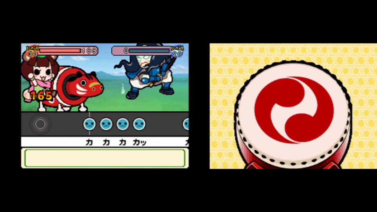 【太鼓の達人DS】『ヨーカイ大決戦』プレイ５「第５章」　＜辛口コース＞