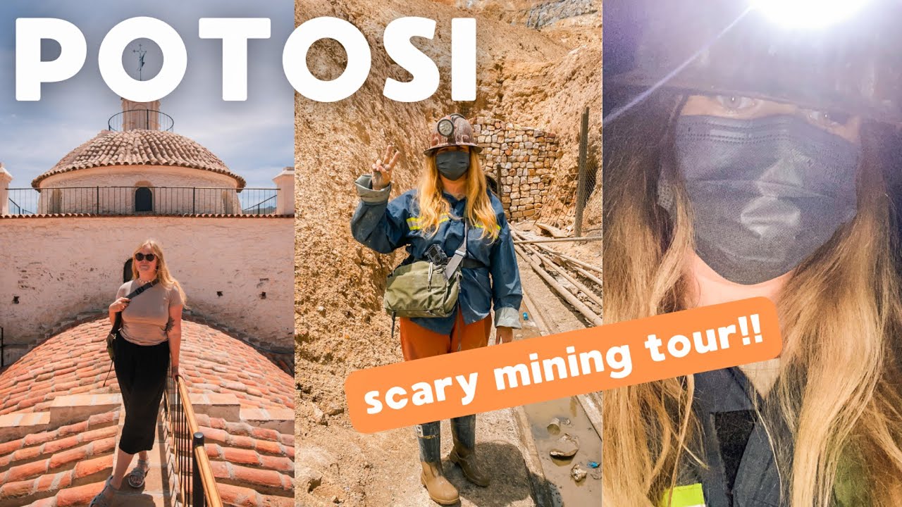 Potosi & scary silver mine tour ⛏ Bolivia travel vlog
