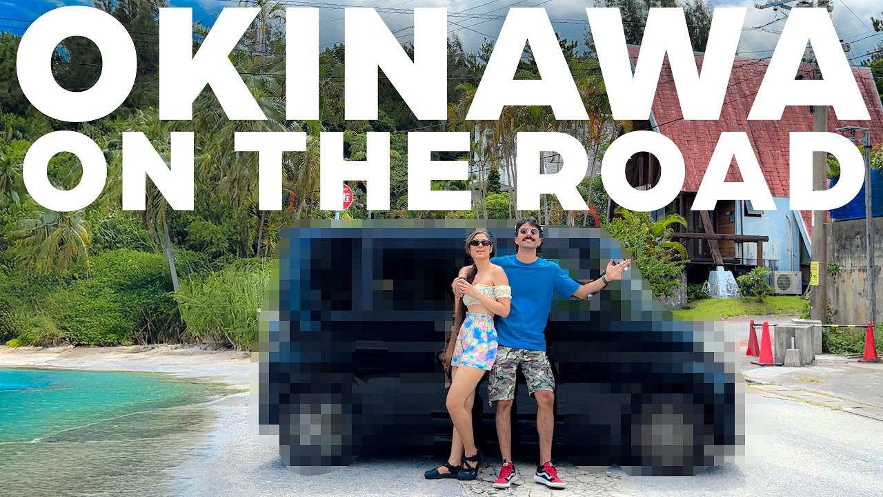 🚘 Road trip ad OKINAWA di 4 giorni su una vera JDM 🐠 Da Naha a Kouri Island