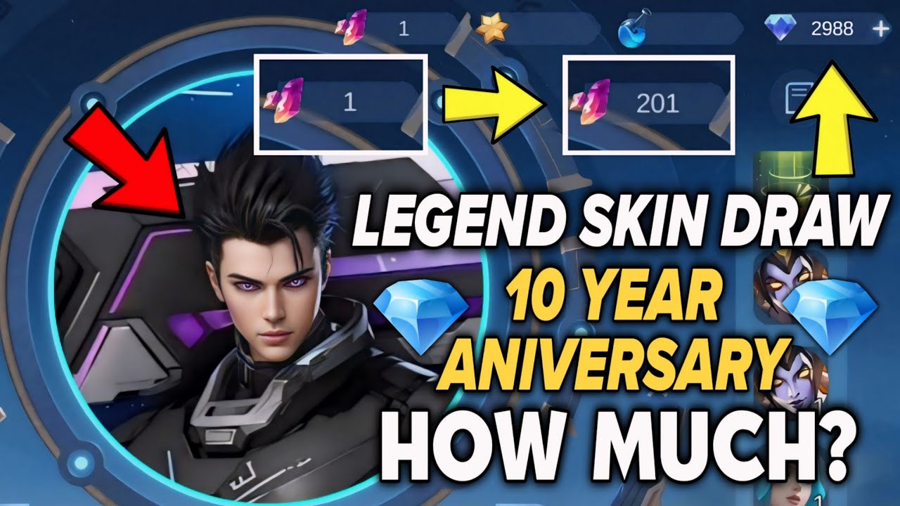 СКОЛЬКО СТОИТ ЛЕГЕНДАРНЫЙ СКИН НА ALUCARD В 2024 ГОДУ НА 10-ЛЕТИЕ MLBB!?🤑