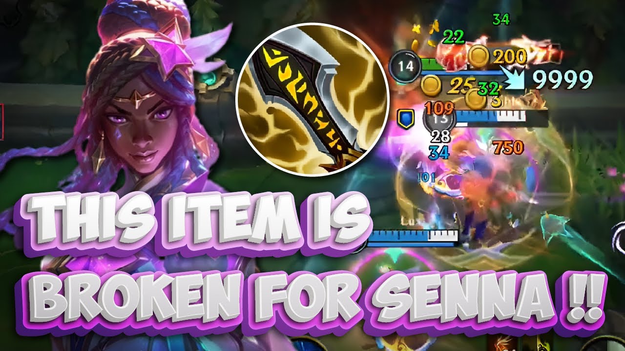 12 KILL !! SUPPORT CARRY 40K DAMAGE DEALT !! Star Guardian Senna Gameplay // Wild Rift