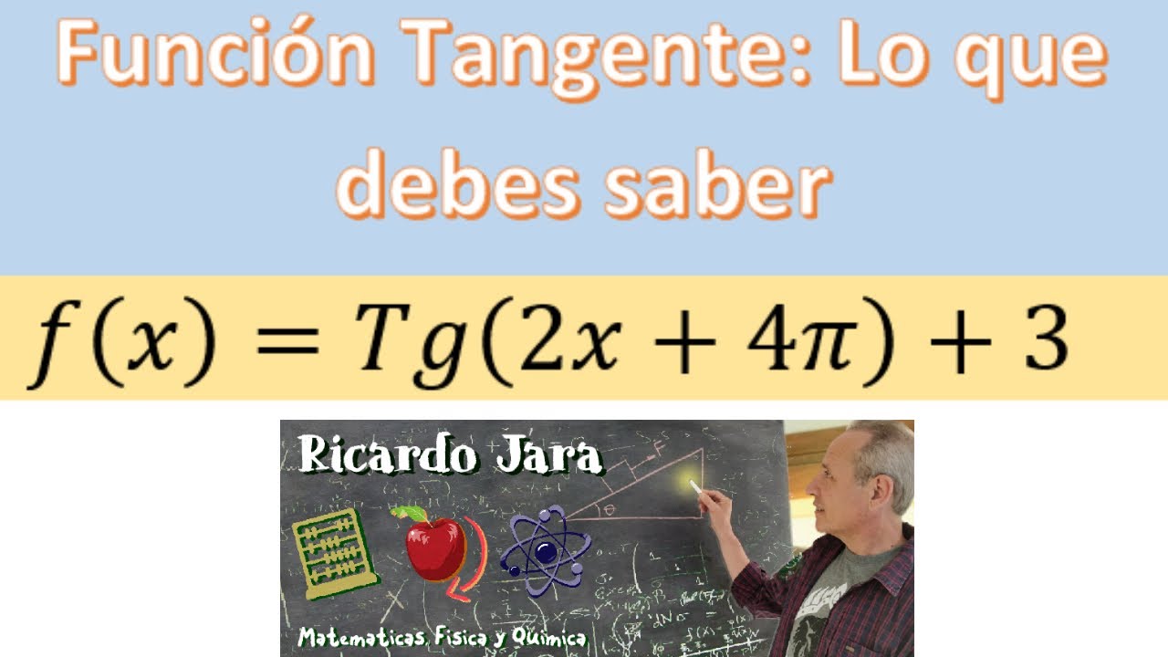 Función Tangente Lo que debes saber