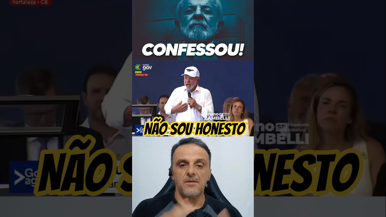 LULA EM EVENTO DIZ PARA JOVENS QUE ELE N&Atilde;O &Eacute; HONESTO COMO ELES QUEREM