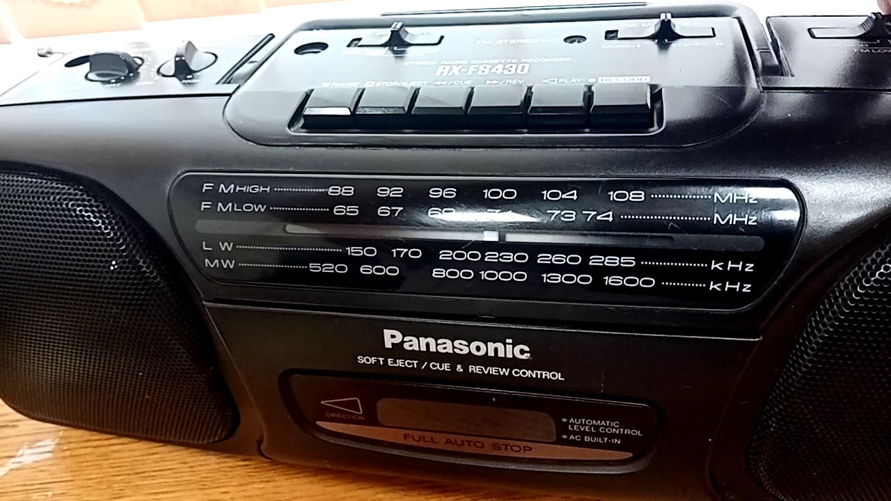 Panasonic  RX-FS430 - Что за Зверь?