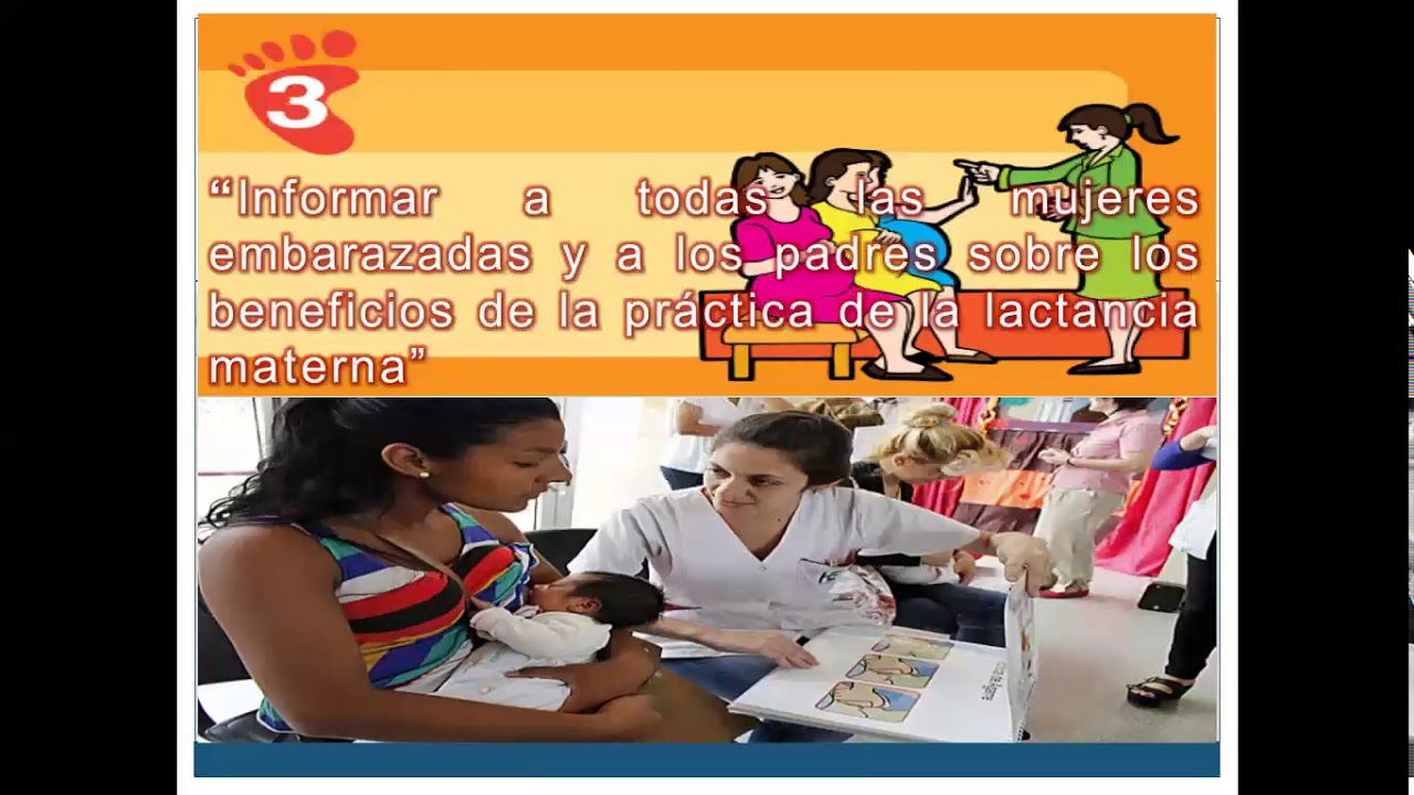 10 PASOS PARA UNA LACTANCIA EXITOSA