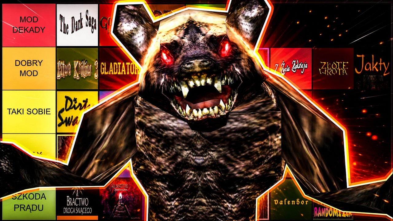 TIER LISTA MOD&Oacute;W DO GOTHIC 2!
