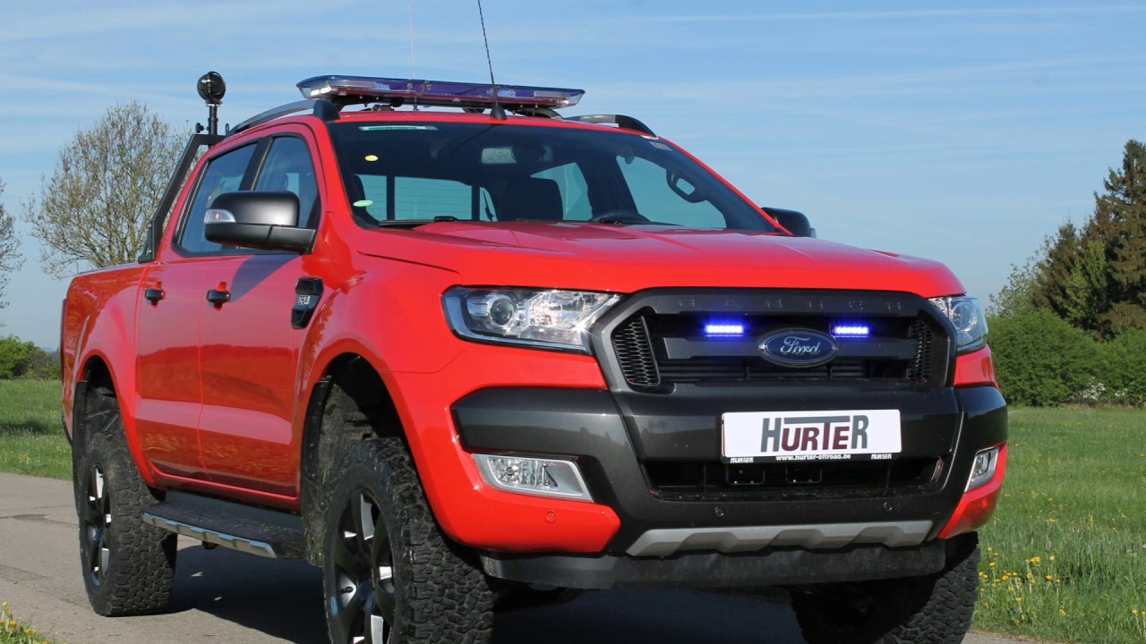 Hurter Offroad Ford Ranger Feuerwehr Einsatzfahrzeug