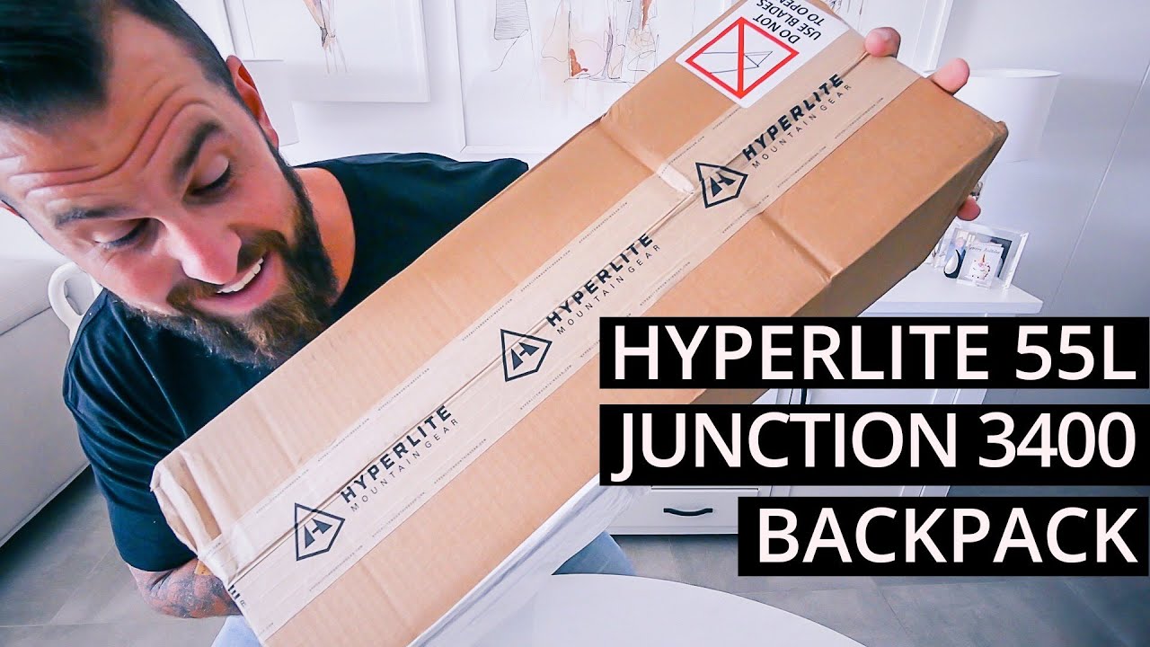 UNBOXING MY NEW HYPERLITE 55L JUNCTION 3400 + EXTRAS!