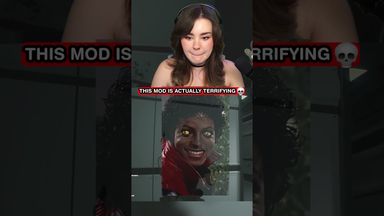 This mod is actually TERRIFYING 😭 Resident Evil Michael Jackson