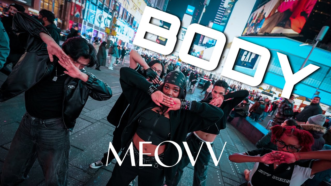 [K-POP IN PUBLIC NYC | TIMES SQUARE] MEOVV (미야오) - ‘BODY’ | V3RS CREW DANCE COVER