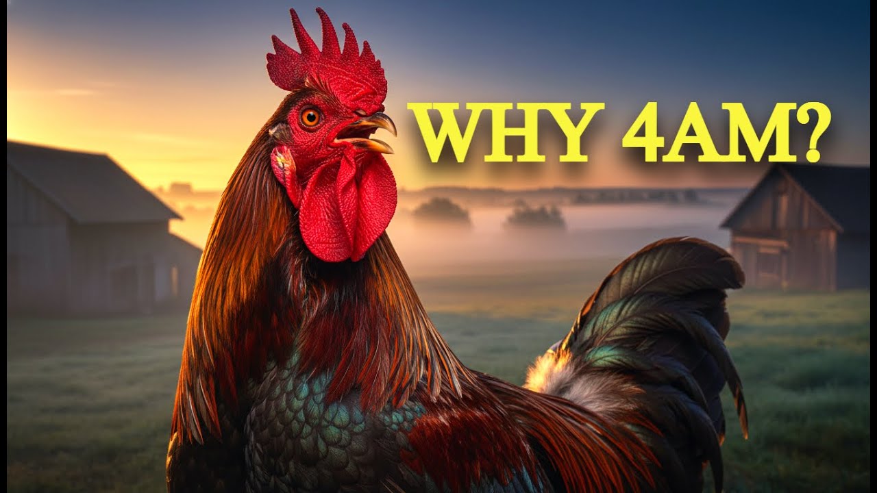 The Real Reason Roosters Crow Every Morning (Not What You Think!)