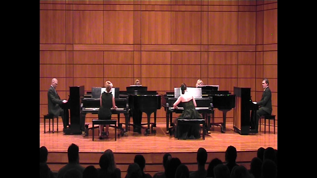 12-hand Piano - Adaptation of Joel Raney's Eight Hands of Praise.wmv