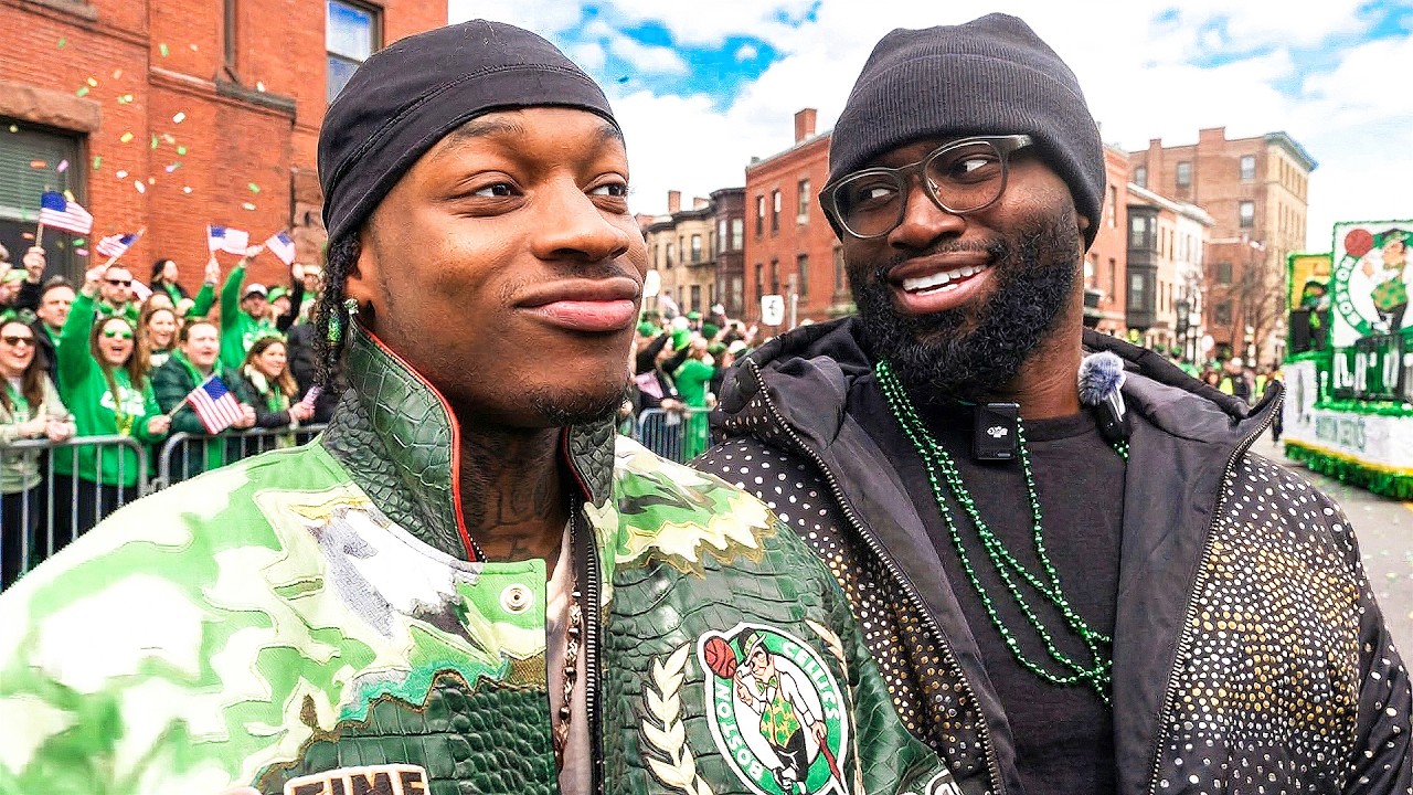 Tylil & Jaylen Brown SHUT DOWN The Boston St. Patrick&rsquo;s Day Parade! 🍀