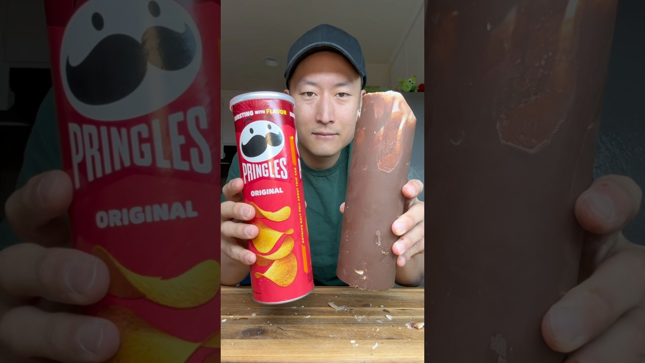 Протестировано на вирусные шоколадные колечки PRINGLES