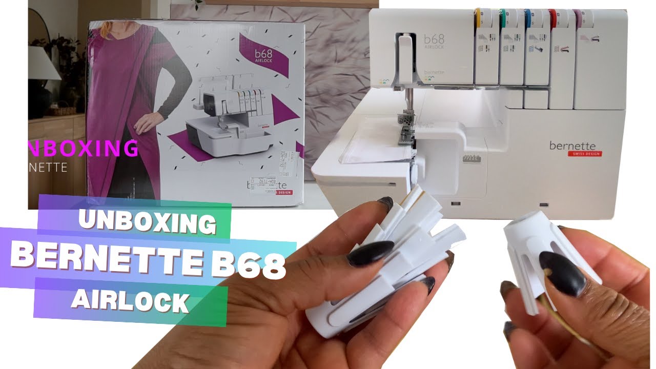 Unboxing Bernette b68 AIRLOCK Descubre sus caracteristicas y funciones 