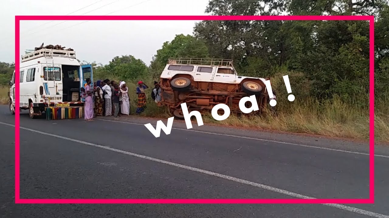 Crazy Car Accident!! | Life in Gambia