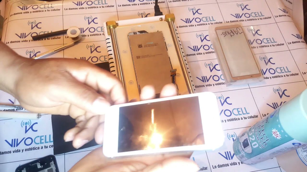 cambio de glass j6 plus
