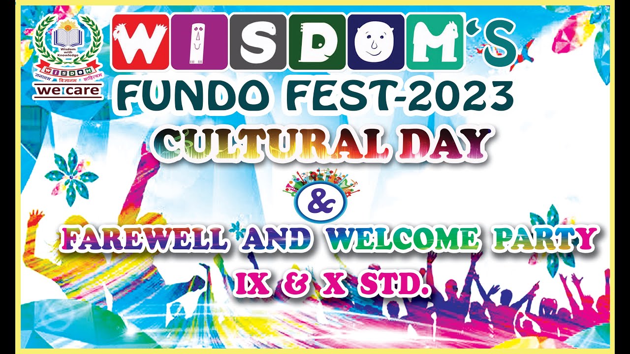 WISDOM'S  FUNDO FEST - 2023 l CULTURAL DAY l WISDOM GROUP OF INSTITUTIONS l WARANGAL