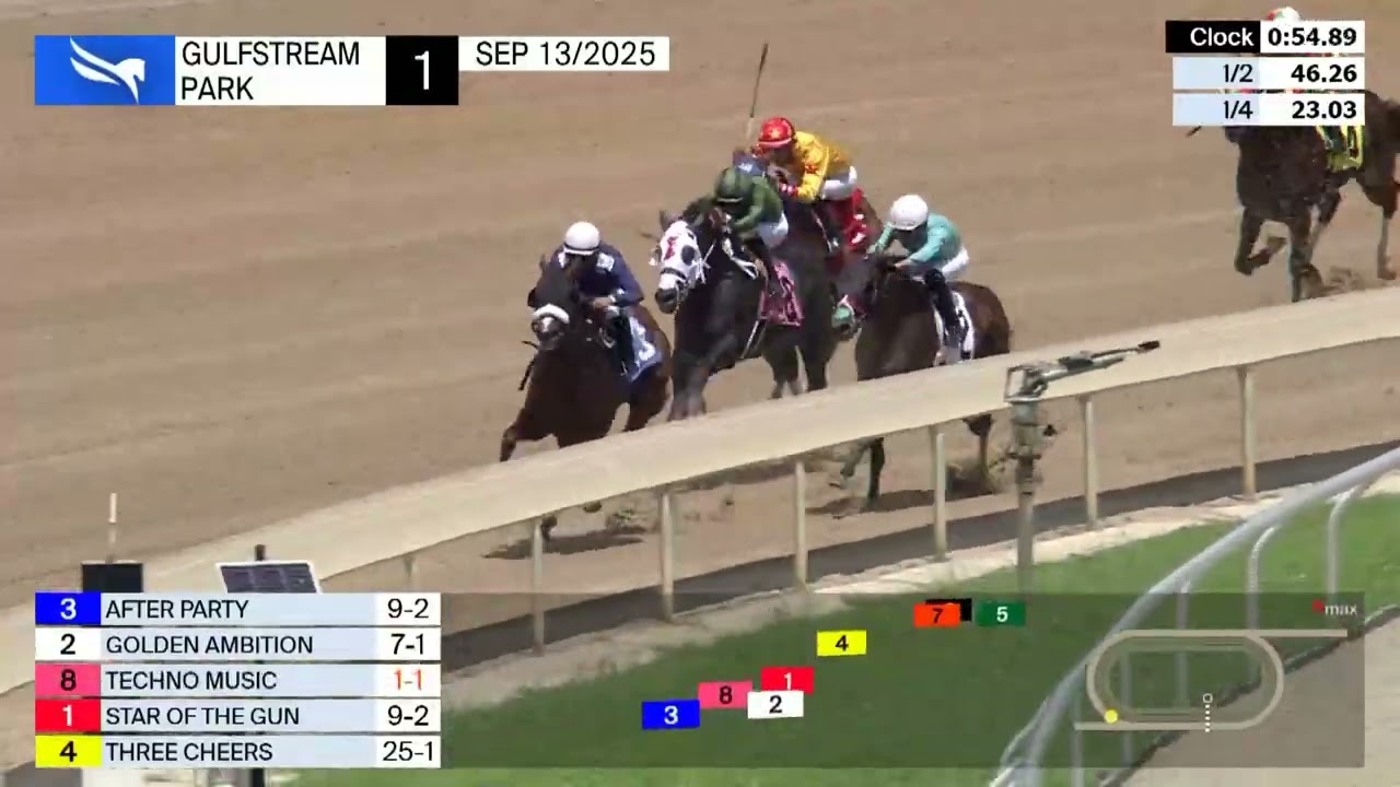 Gulfstream Park Carrera 1 - 13 de Septiembre 2025