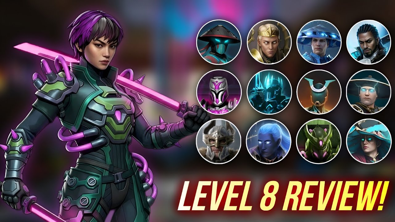 This Set Is Pure Annihilation Now 💀🔥 &ndash; Neon Phantom Level 8 vs Control Lost | Shadow Fight 3