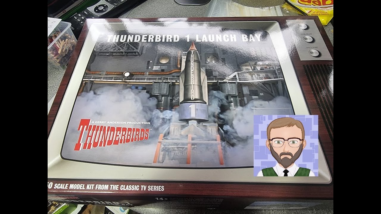 AiP "Thunderbirds" Thunderbird 1 Launch Bay Model Kit