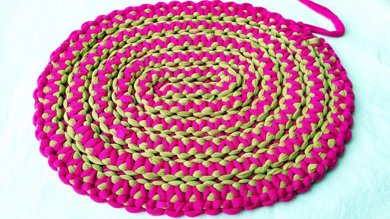 DIY, Easy Doormat Making at Home , doormat with old clothes, paydan banane ka tarika, paidan