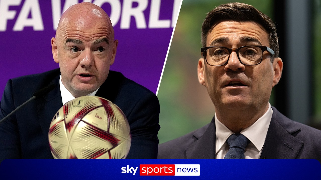 PM Andy Burnham slams FIFA as UEFA threaten to boycott the World Cup after plans to sell stake